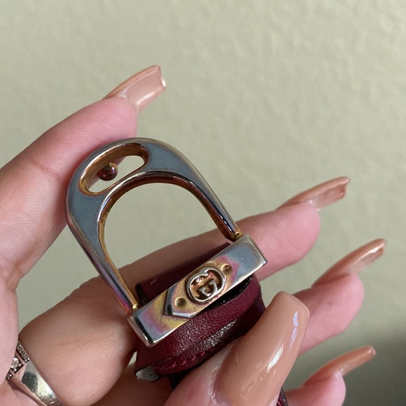 Gucci Maroon women’s belt - Picture 4 of 10